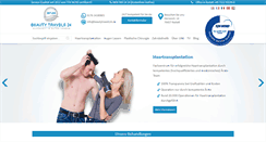 Desktop Screenshot of beautytravels24.de